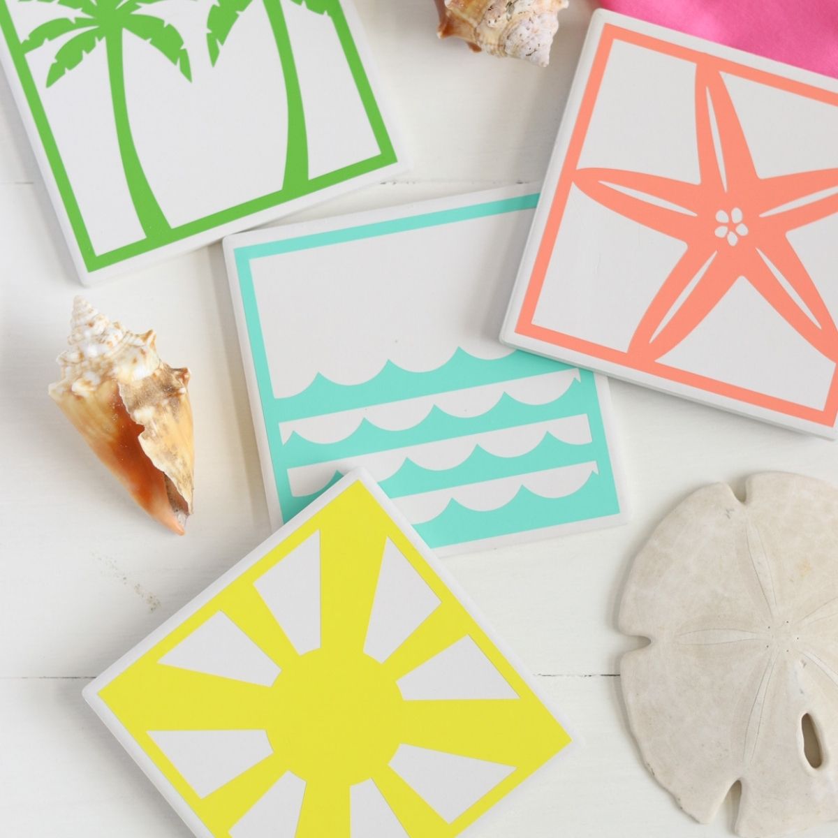 Making Coasters with Cricut