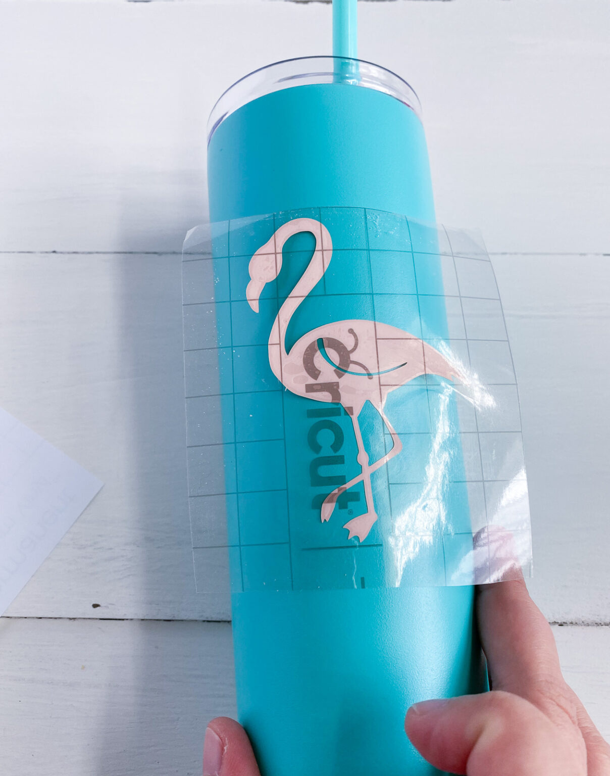 How to Apply Vinyl to a Tumbler Cup - Have a Crafty Day