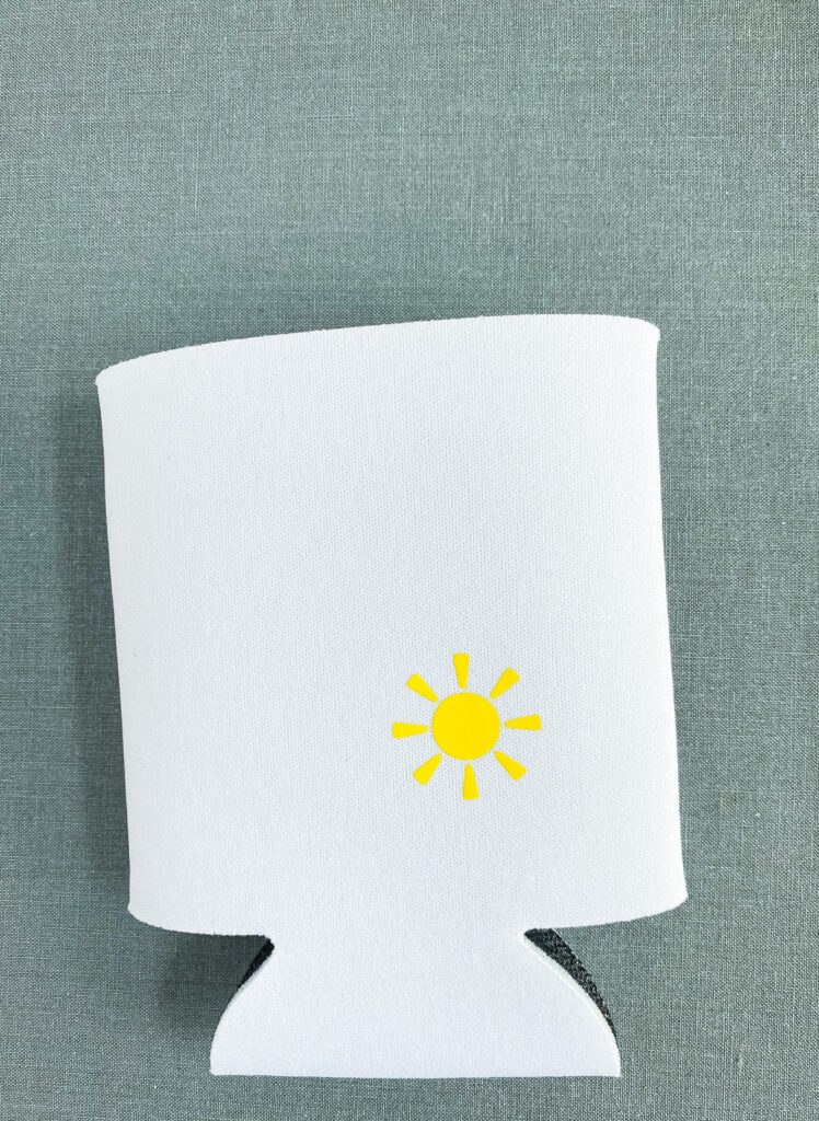 sun on koozie