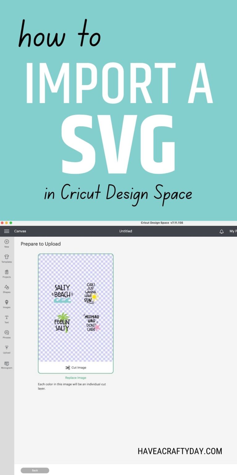How to import svg files into cricut design space have a crafty day