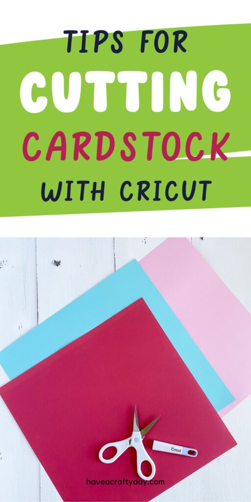 cardstock and scissors